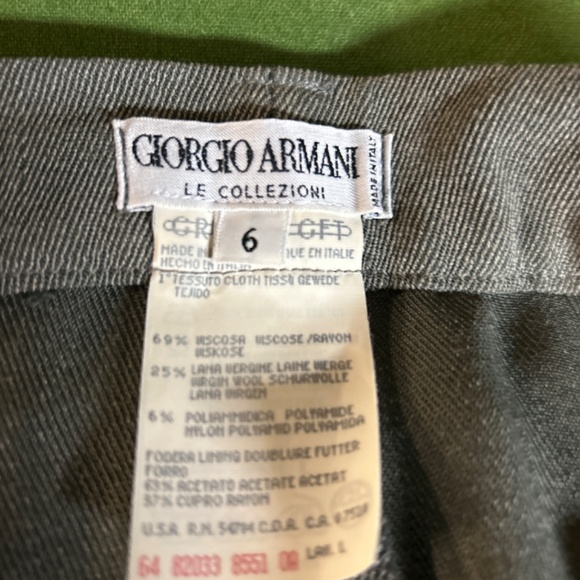 Size 46 Giorgi Armani Wool Pantsuit - Picture 5 of 5